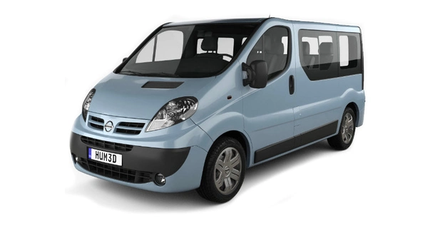 Nissan Primastar [X83] (2002-2011) задняя крышка